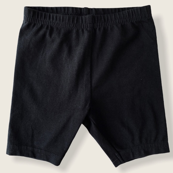 Carter’s 12M Bicycle Shorts x2 Black & White - Picture 3 of 6